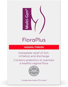 Multi-Gyn Flora Plus Tubes For Vaginal Yeast 5 x 5ml