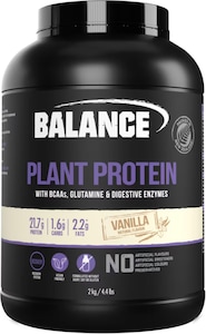 Balance Plant Protein Powder Vanilla 2kg