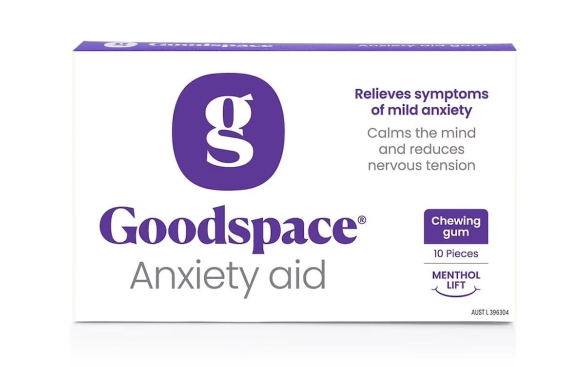 Goodspace Anxiety Aid Chewing Gum 10 Pieces