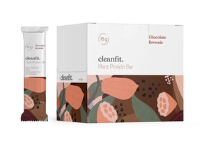 CleanFit Plant Protein Bars Chocolate Brownie 12 x 50g