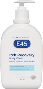 E45 Itch Recovery Moisturising Wash 500mL
