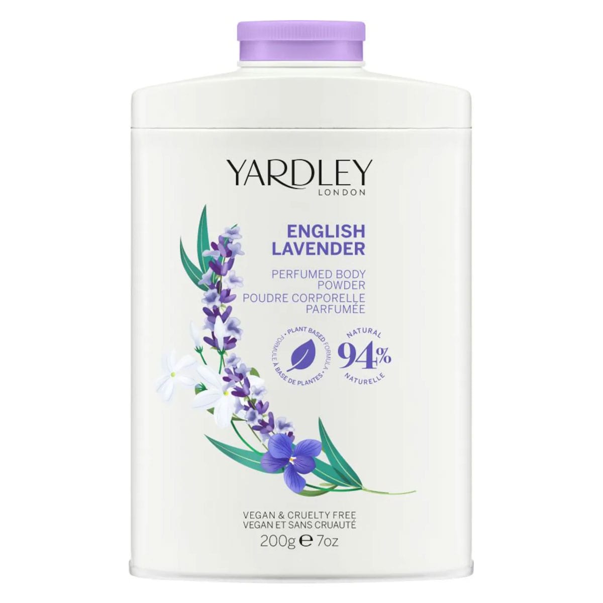 Yardley English Lavender Perfumed Body Powder 200g