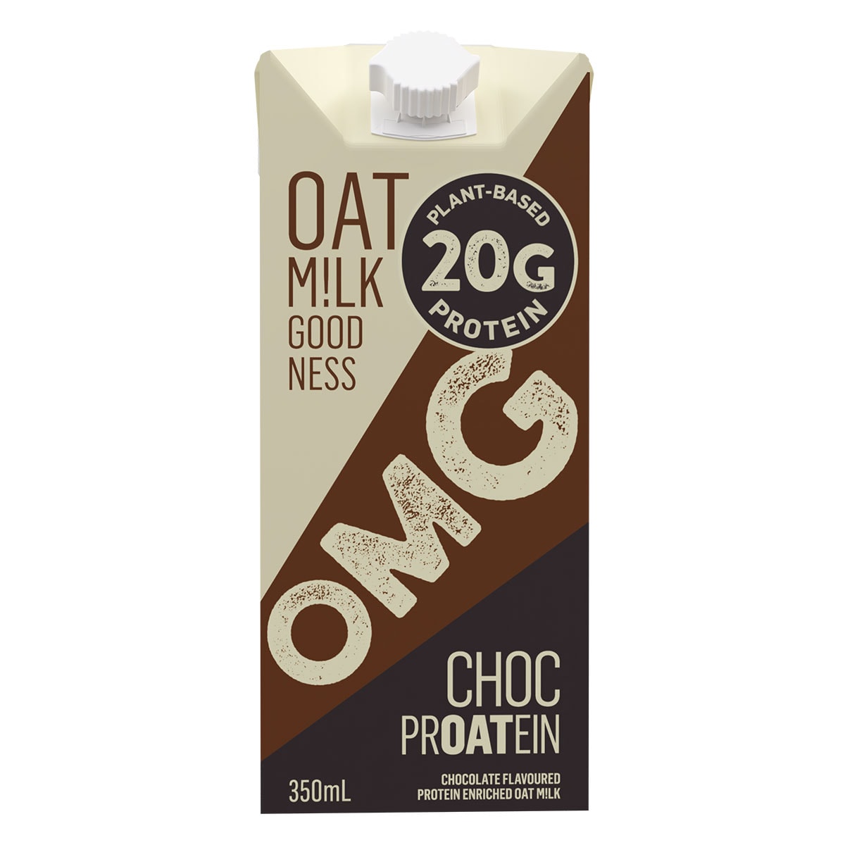 Oat Milk Goodness Chocolate Flavoured Protein Oat Milk - 350ml