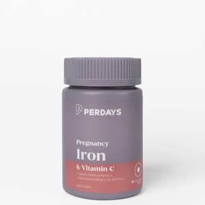 Perdays Pregnancy Iron & Vitamin C 30 tablets