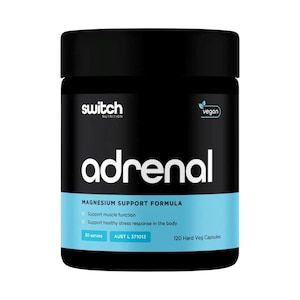 Switch Nutrition Adrenal Magnesium Support Formula 120 Capsules