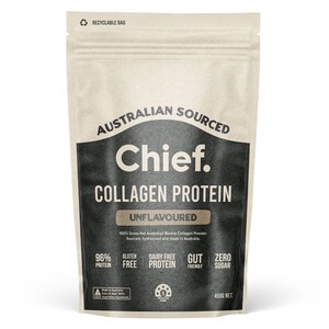 Chief Australian Collagen Protein Powder Unflavoured 450g