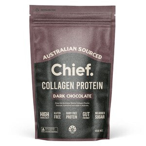 Chief Australian Collagen Protein Powder Dark Choc 450g