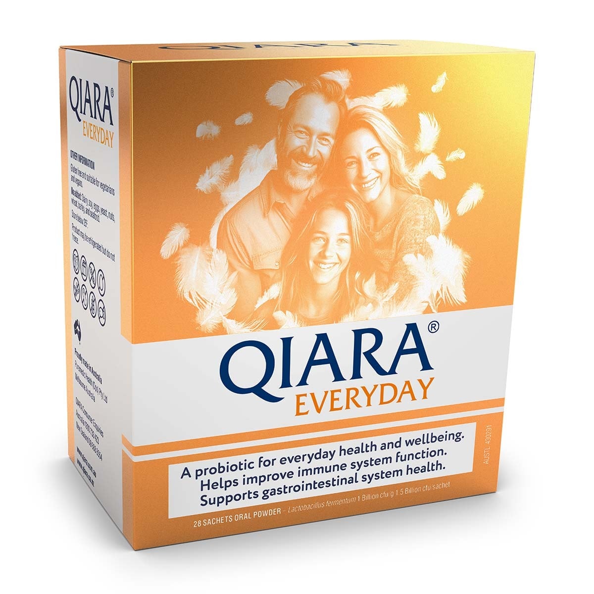 Qiara Everyday (Probiotic 1.5 Billion Organisms) Sachet x 28 Pack
