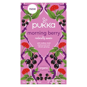 Pukka Morning Berry Tea Bags 20 Pack