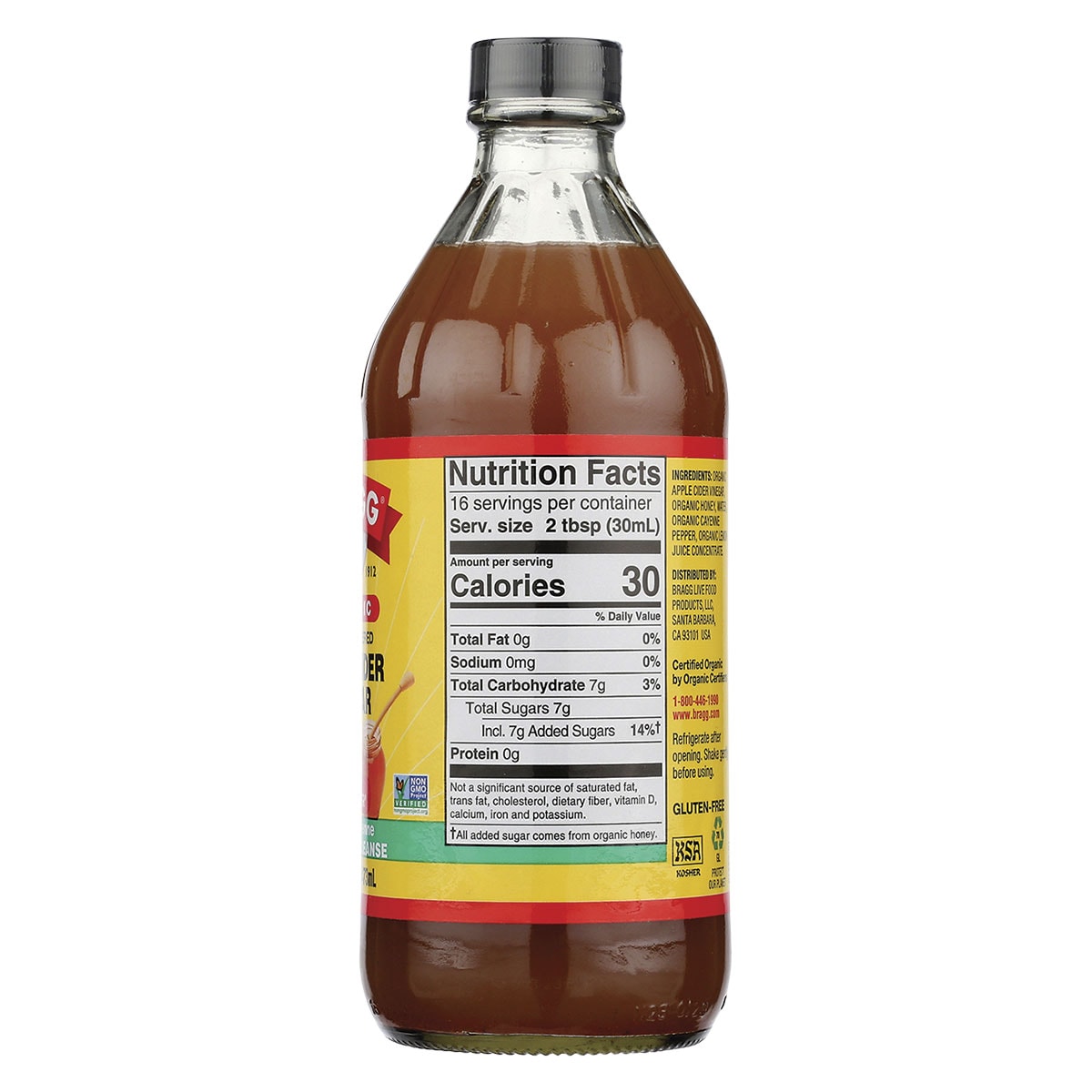 Bragg Apple Cider Vinegar Wellness Cleanse 473ml