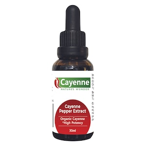 Cayenne Pepper Extract with dropper 30ml
