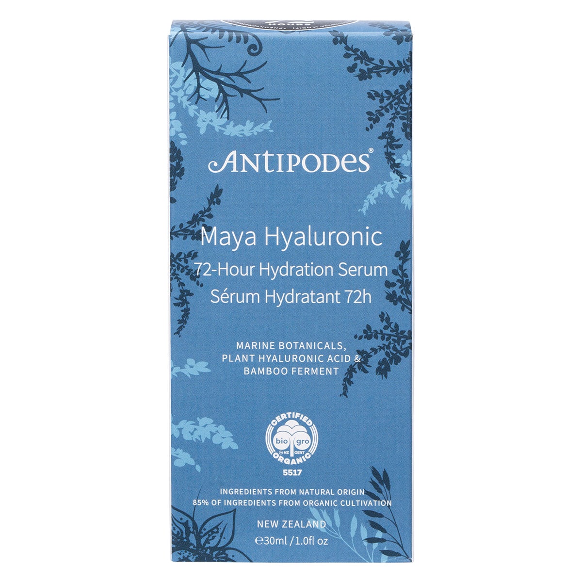 Antipodes Maya Hyaluronic 72-Hour Hydration Serum 30ml