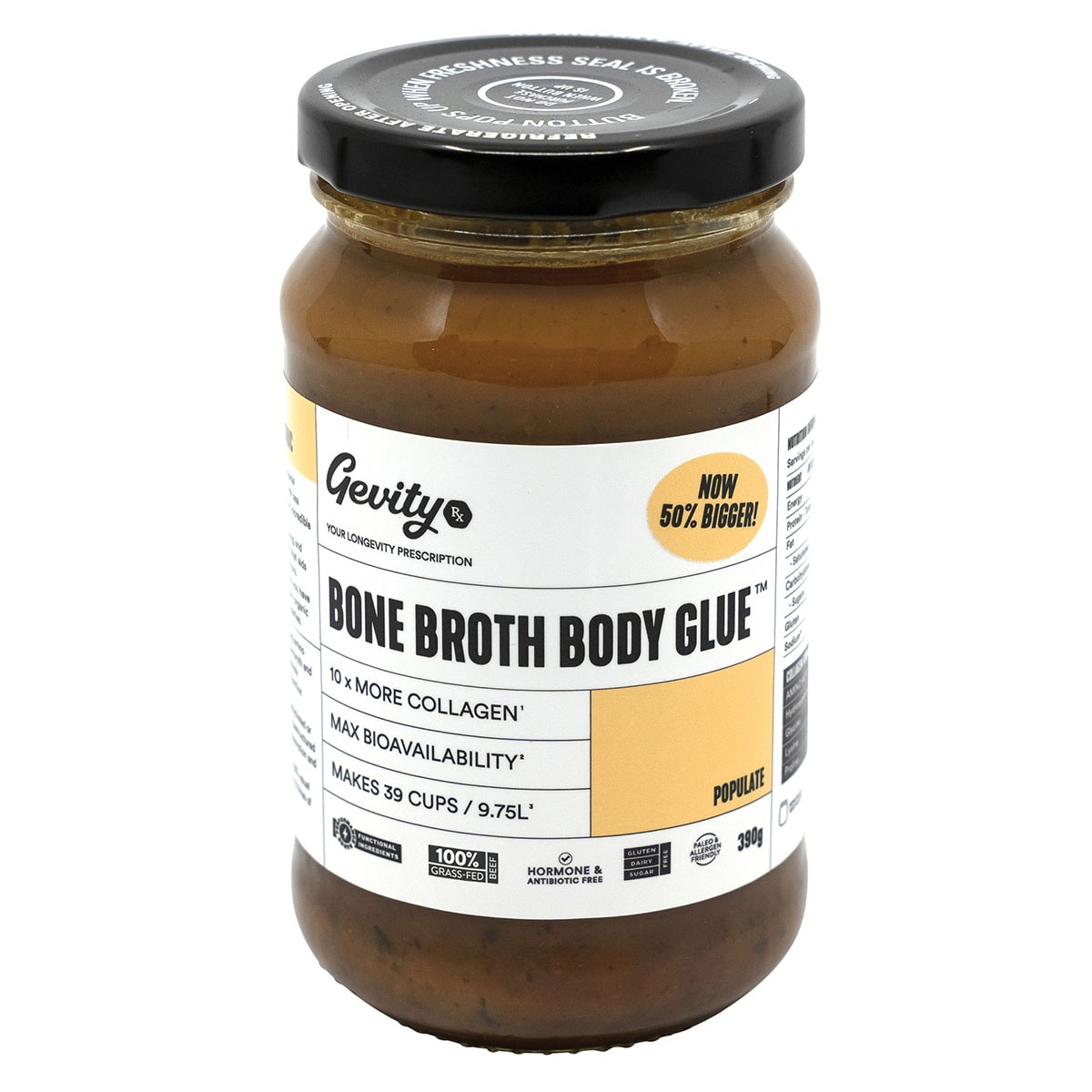 Gevity Rx Bone Broth Body Glue Populate 390g