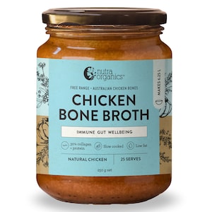 Nutra Organics Chicken Bone Broth Concentrate - Natural 250g