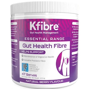 Kfibre Essential Gut Health Fibre Berry Flavour Tub 80g