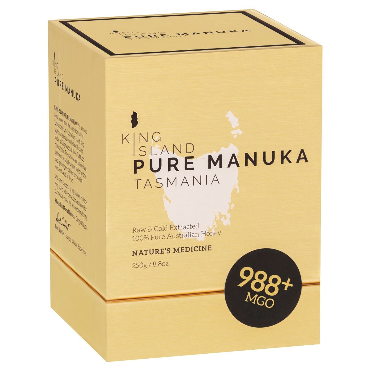 King Island Pure Manuka Honey MGO 988+ 250g