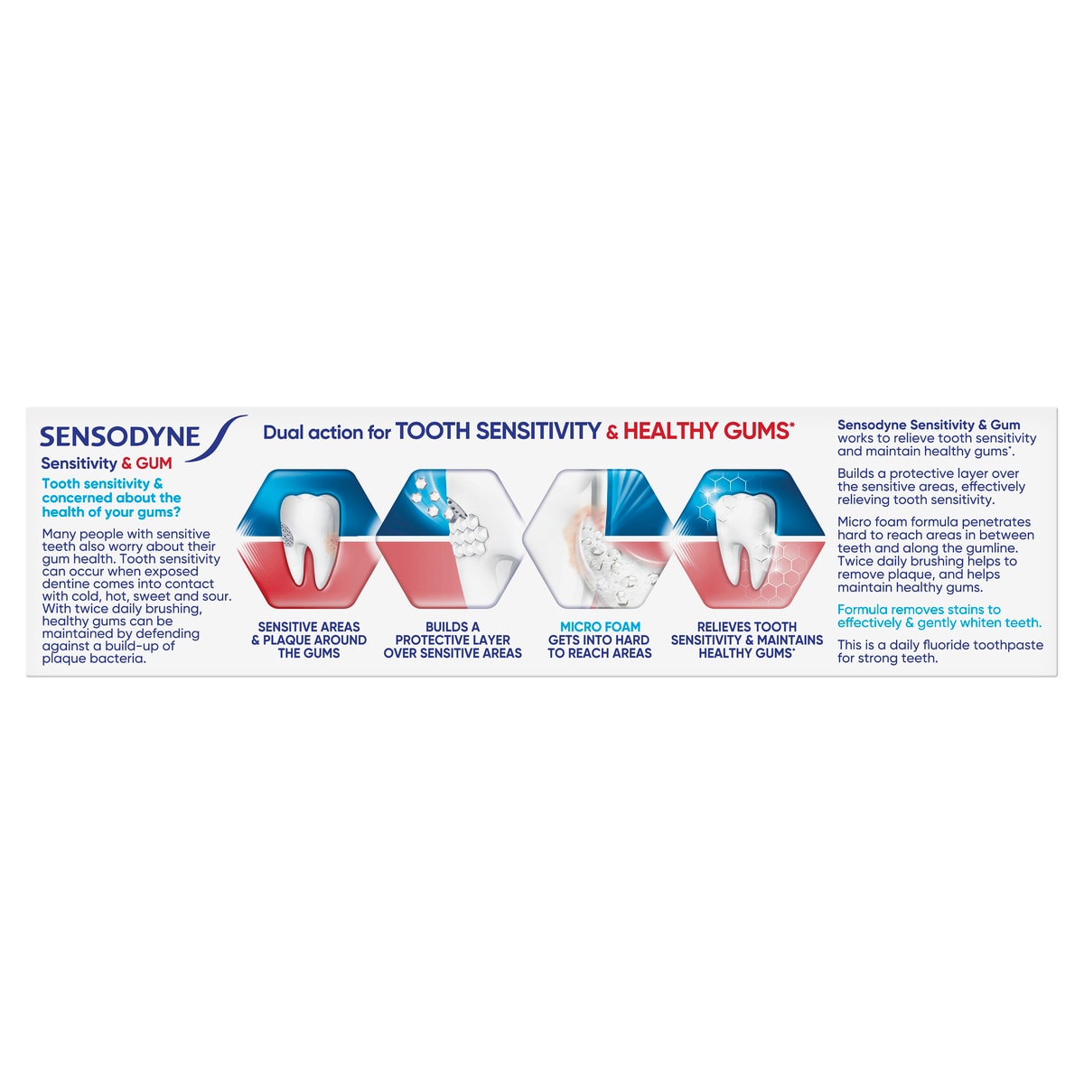 Sensodyne Sensitivity & Gum Whitening Toothpaste 100g