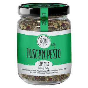 Social Eats Tuscan Pesto Dip Mix 80g