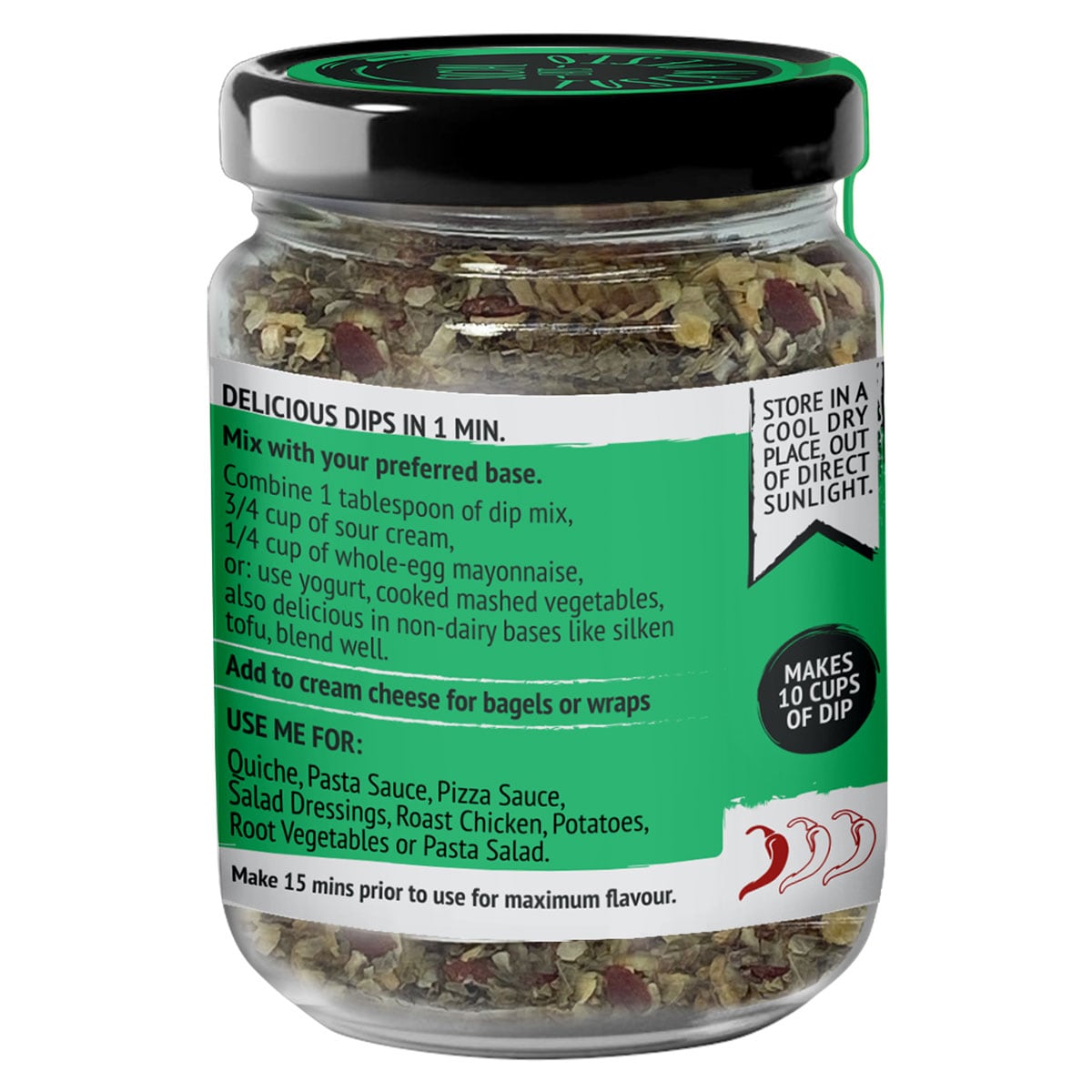 Social Eats Tuscan Pesto Dip Mix 80g