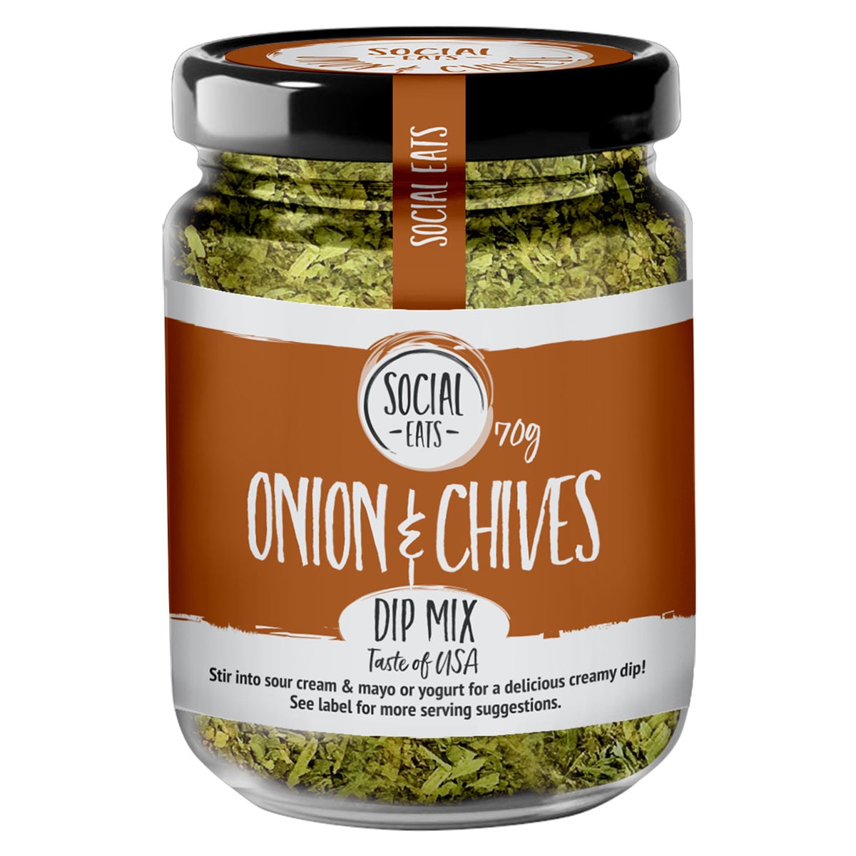 Social Eats Onion & Chives Dip Mix 70g