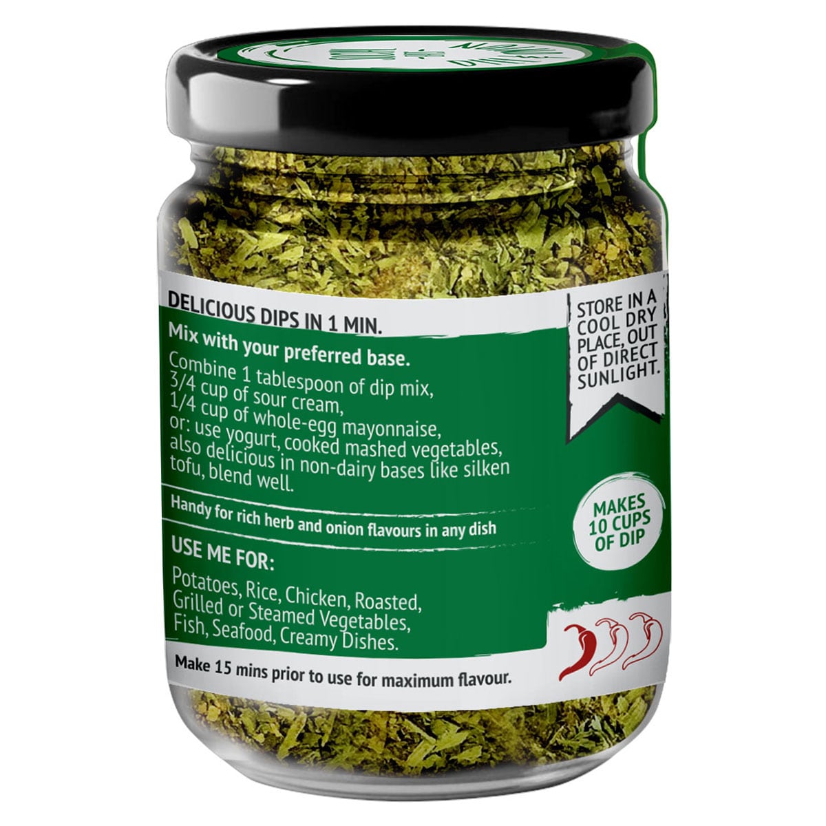 Social Eats Dill and Onion Dip Mix 70g