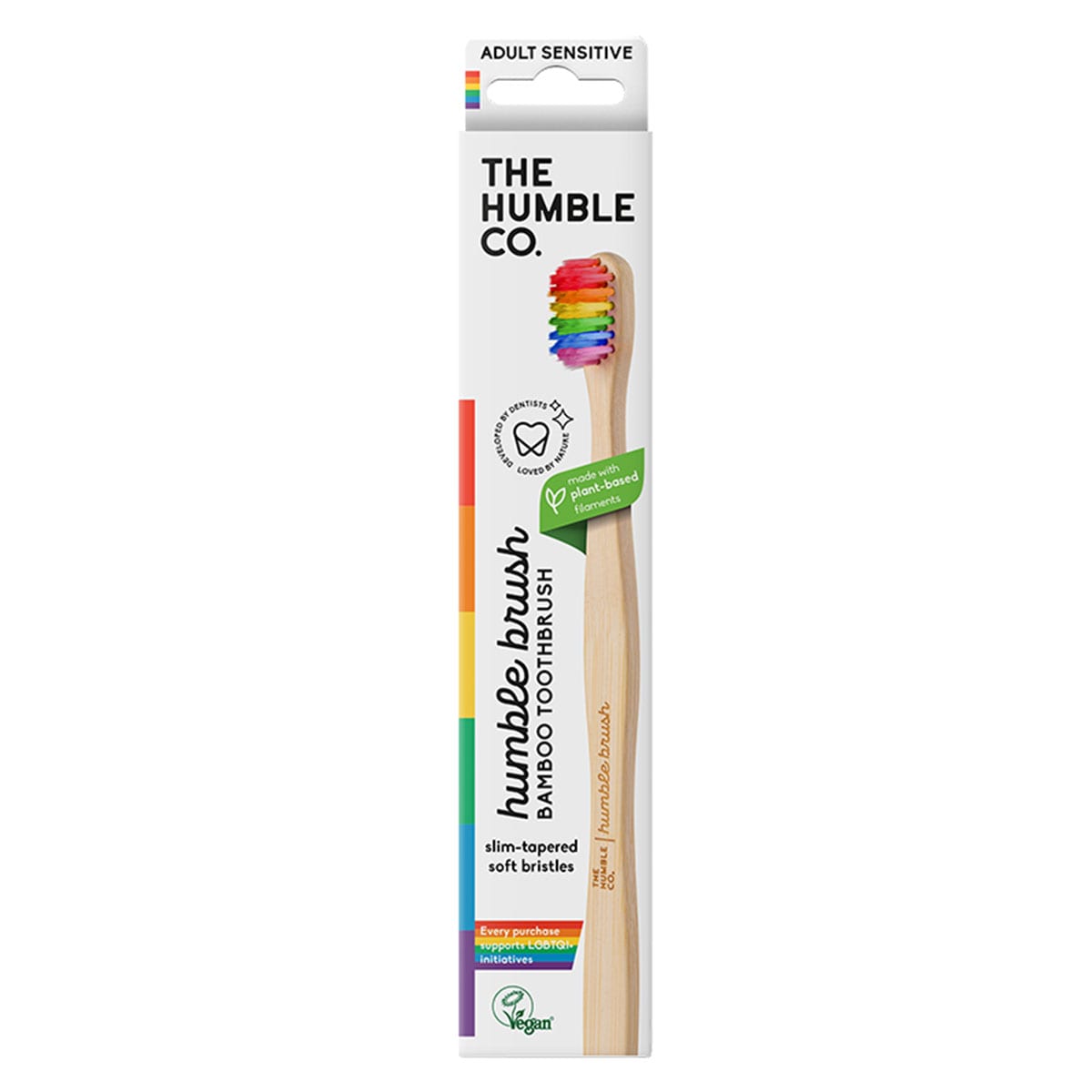 The Humble Co Bamboo Toothbrush Proud Edition Sensitive 1 Pack