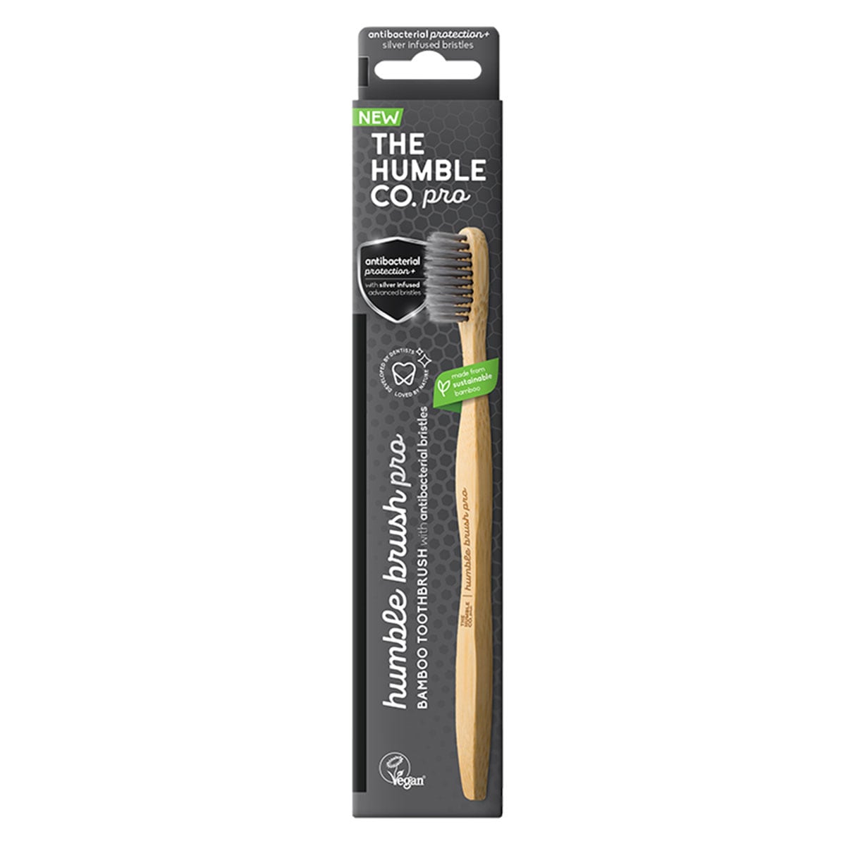 The Humble Co Pro Silver Ion Bamboo Toothbrush Soft 1 pack