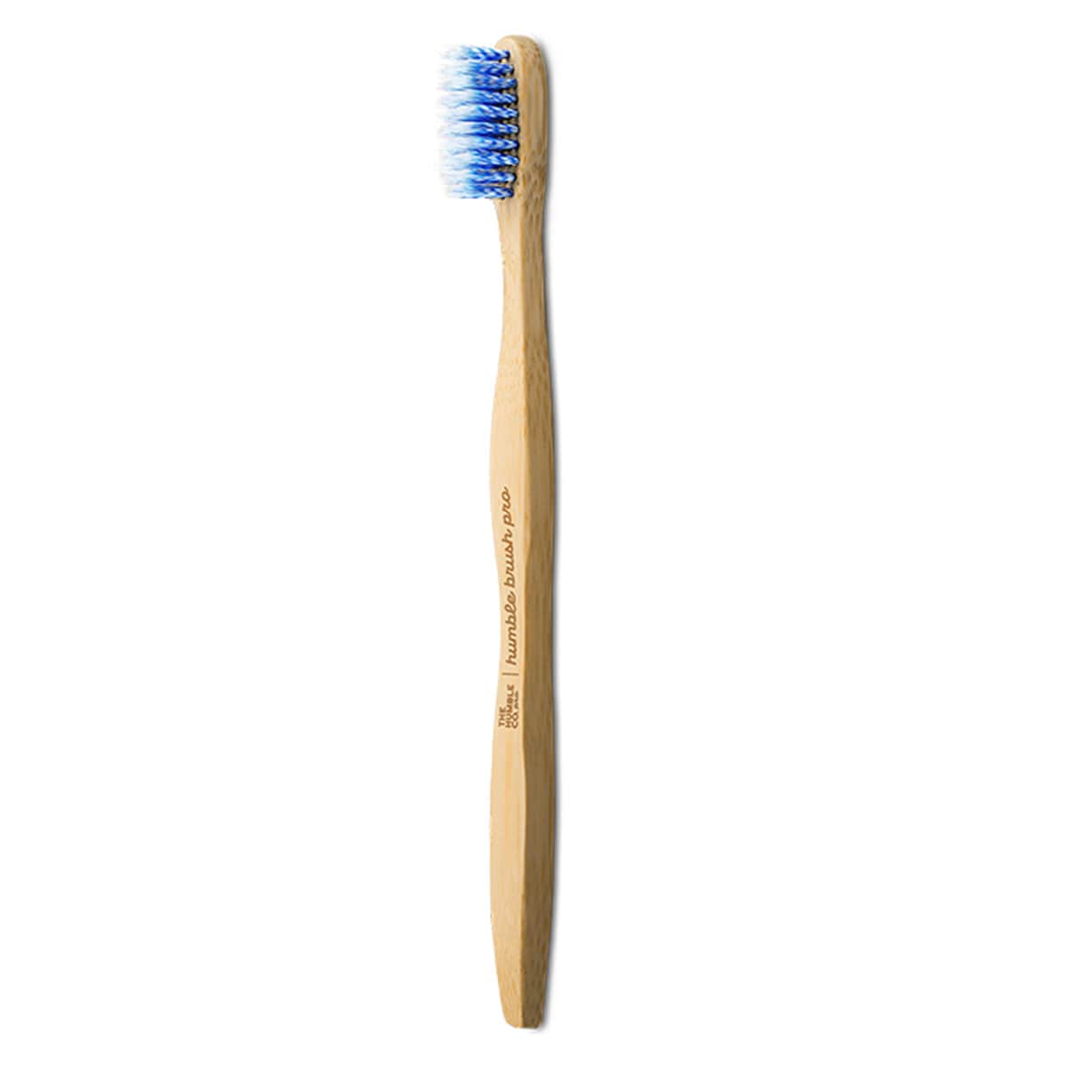 The Humble Co Pro Hexatech Spiral Bamboo Toothbrush Blue 1 Pack