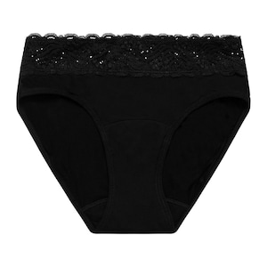 Modibodi Classic Bikini Period Underwear Maxi Black 10/S