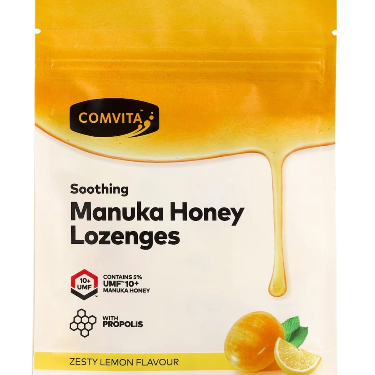 Comvita Soothing Manuka Honey Lozenges With Propolis 12 Pack