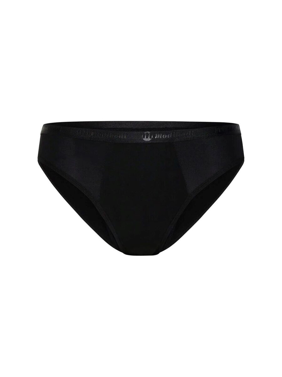 Modibodi Classic Bikini Period Underwear Heavy-Overnight Black 06/2XS