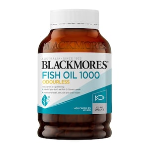Blackmores Fish Oil Odourless 1000mg 400 Capsules