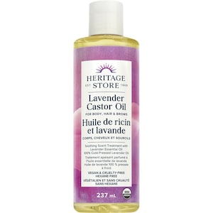 Heritage Store Lavender Castor Oil 237ml