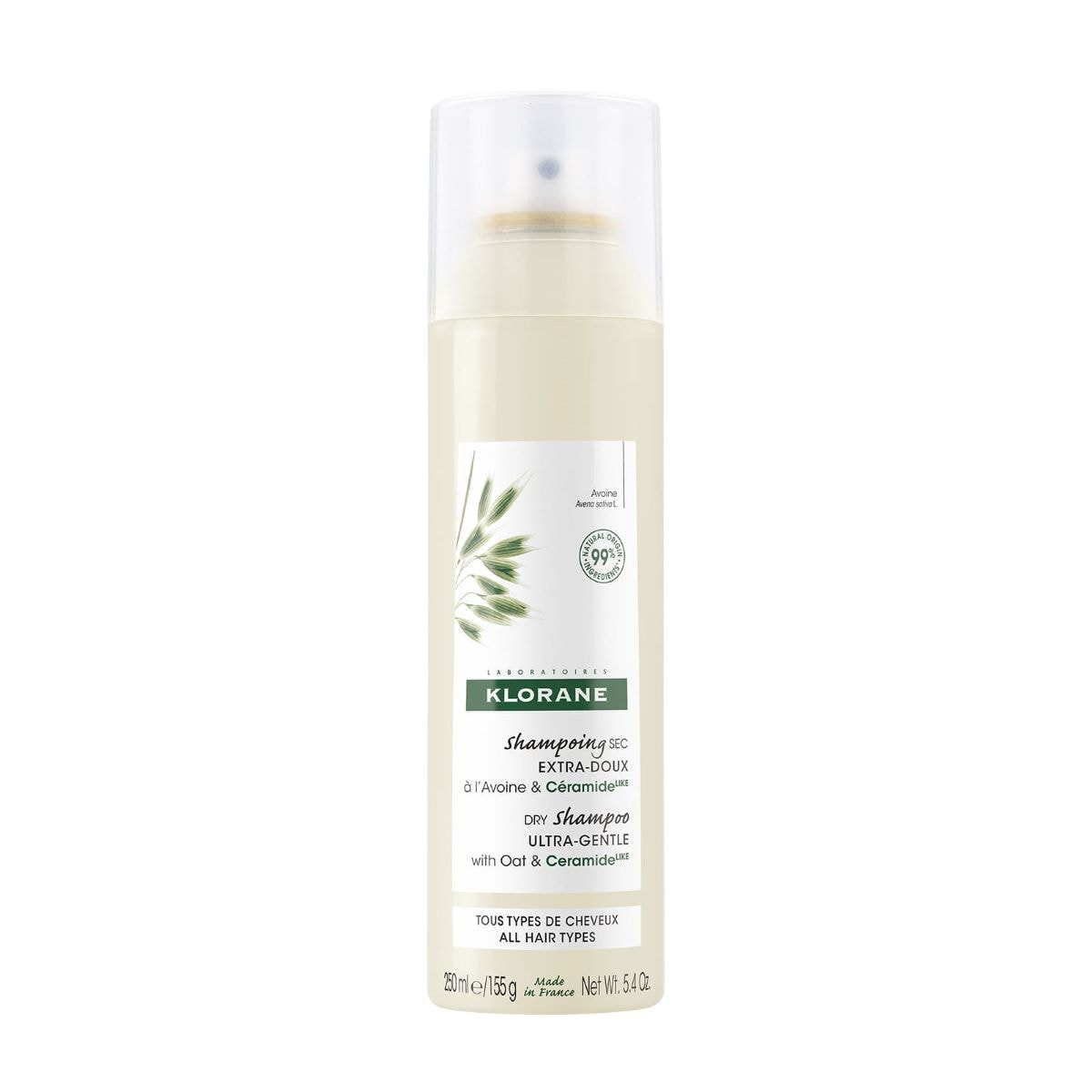 Klorane Dry Shampoo with Oat and Ceramide LIKE Spray 250ml