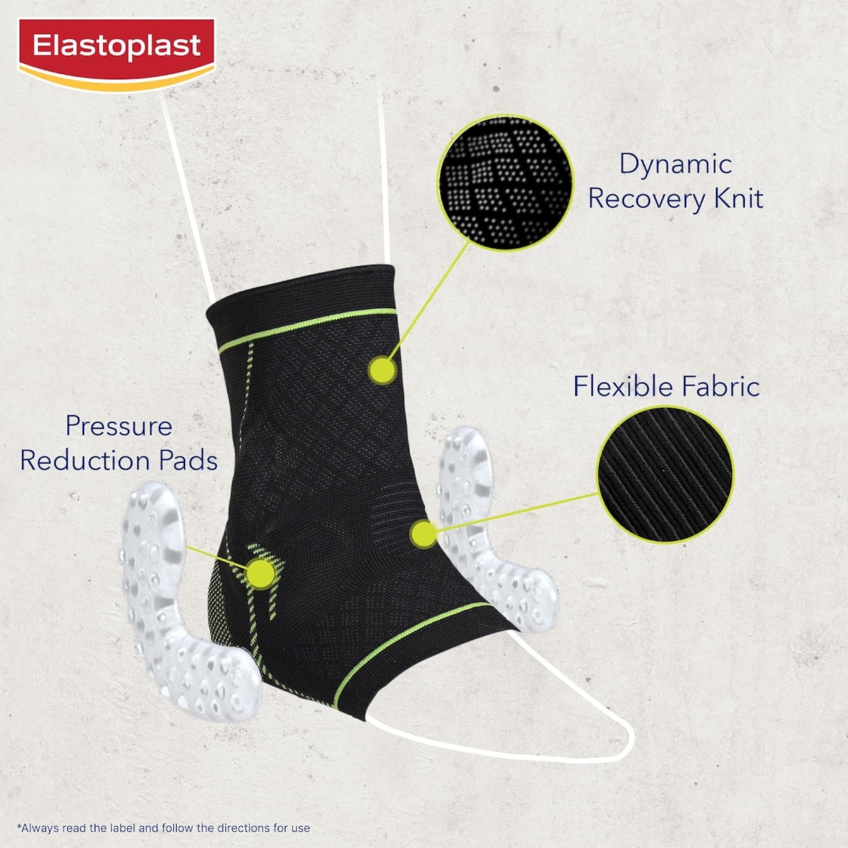 Elastoplast Advanced Ankle Support Medium 1 Support