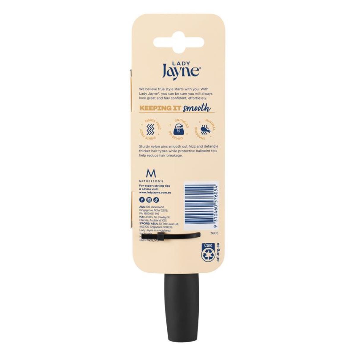 Lady Jayne Styling Brush Large 1 Pack