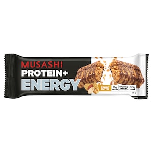 Musashi Energy Bars Peanut Butter 12 x 58g