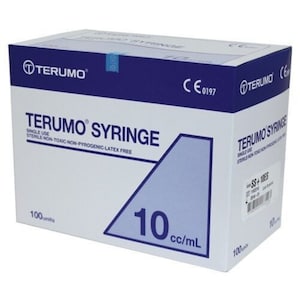 Syringe Plastic No Needle 10ml 100 Pack