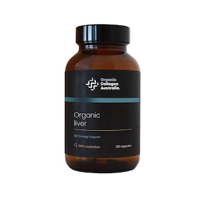 Organic Collagen Australia Organic Liver 120 Capsules