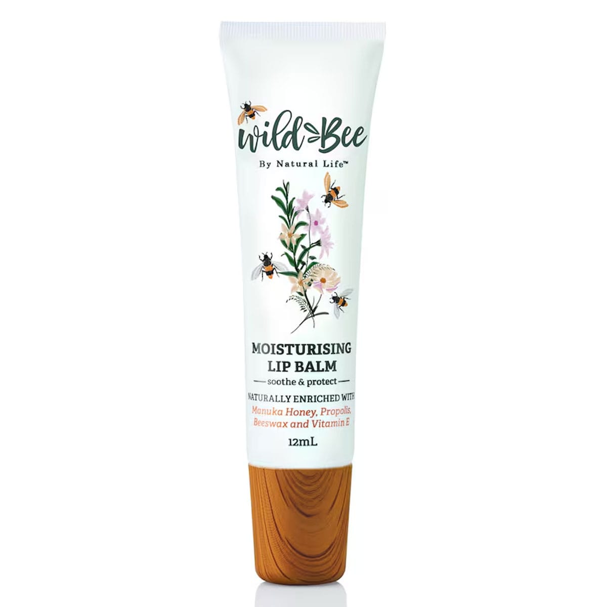 Wild Bee Moisturising Lip Balm 12ml