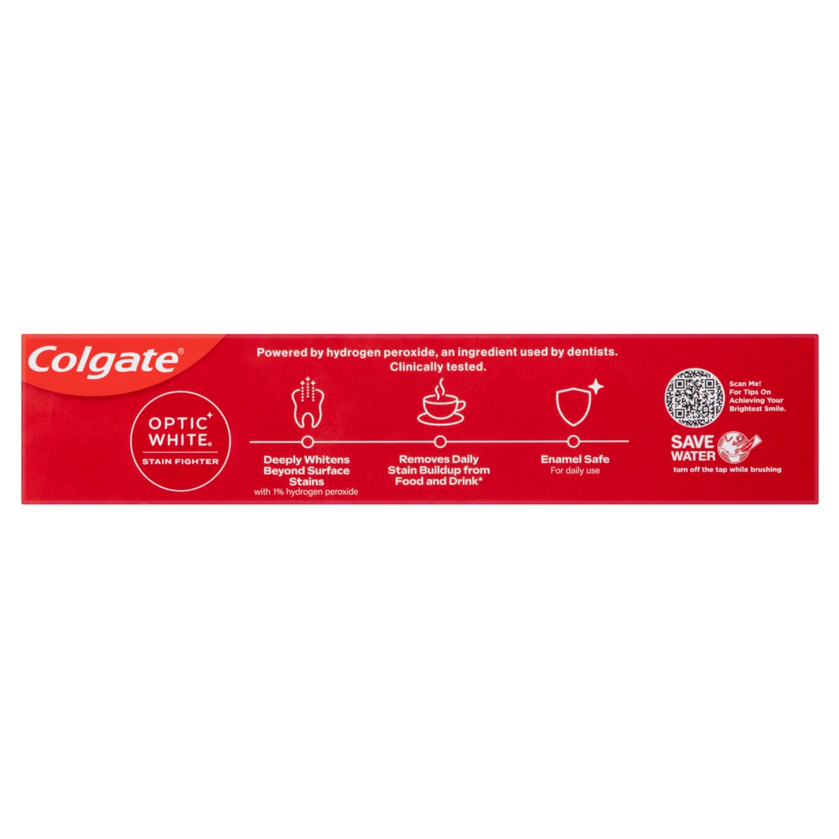 Colgate Optic White Sparkling White Toothpaste Mint 140g