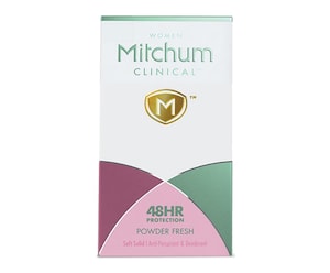 Mitchum Clinical Protection Antiperspirant Deodorant Powder Fresh 45g