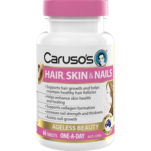 Carusos Hair Skin and Nails 60 Tablets