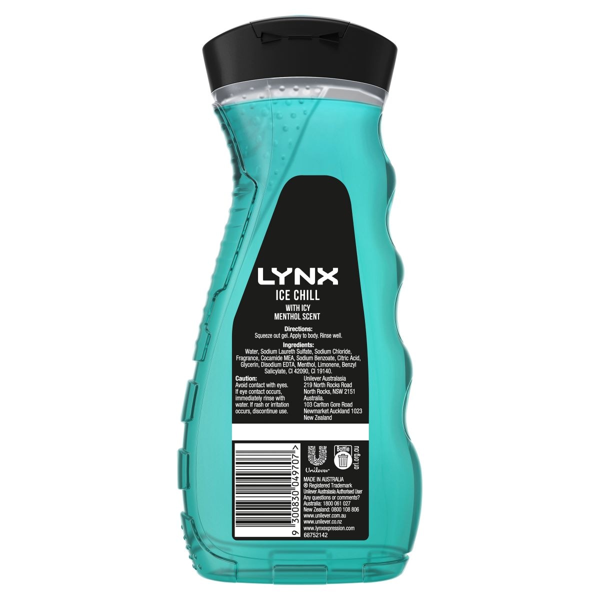 Lynx Body Wash Ice Chill 400ml