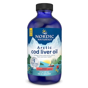 Nordic Naturals Arctic Cod Liver Oil Strawberry 237ml