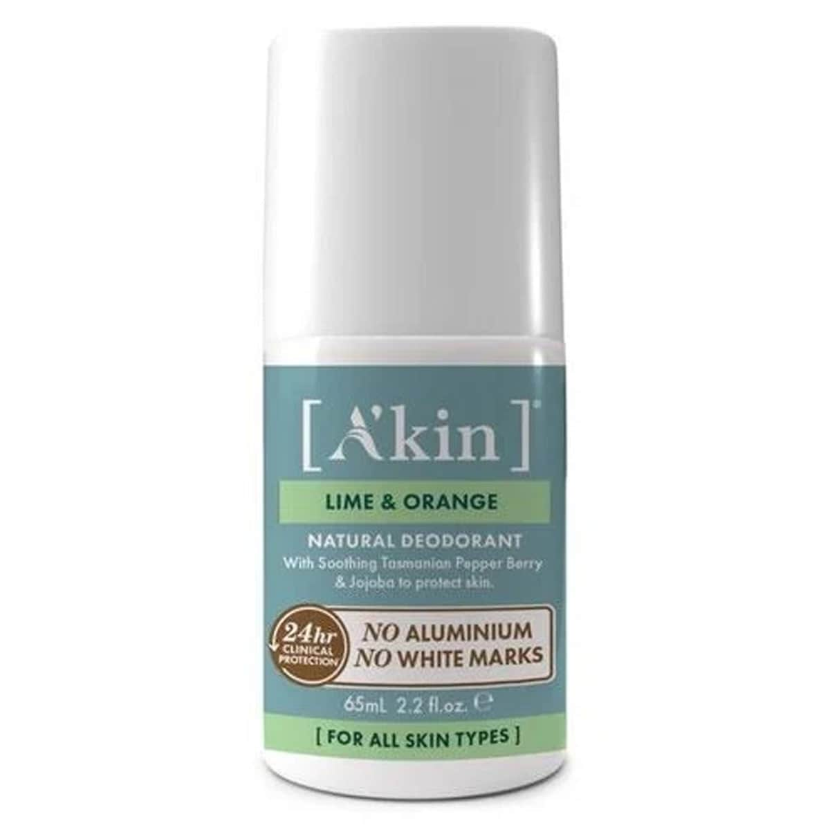 A'kin Desert Lime & Orange Deodorant Roll-On 65ml