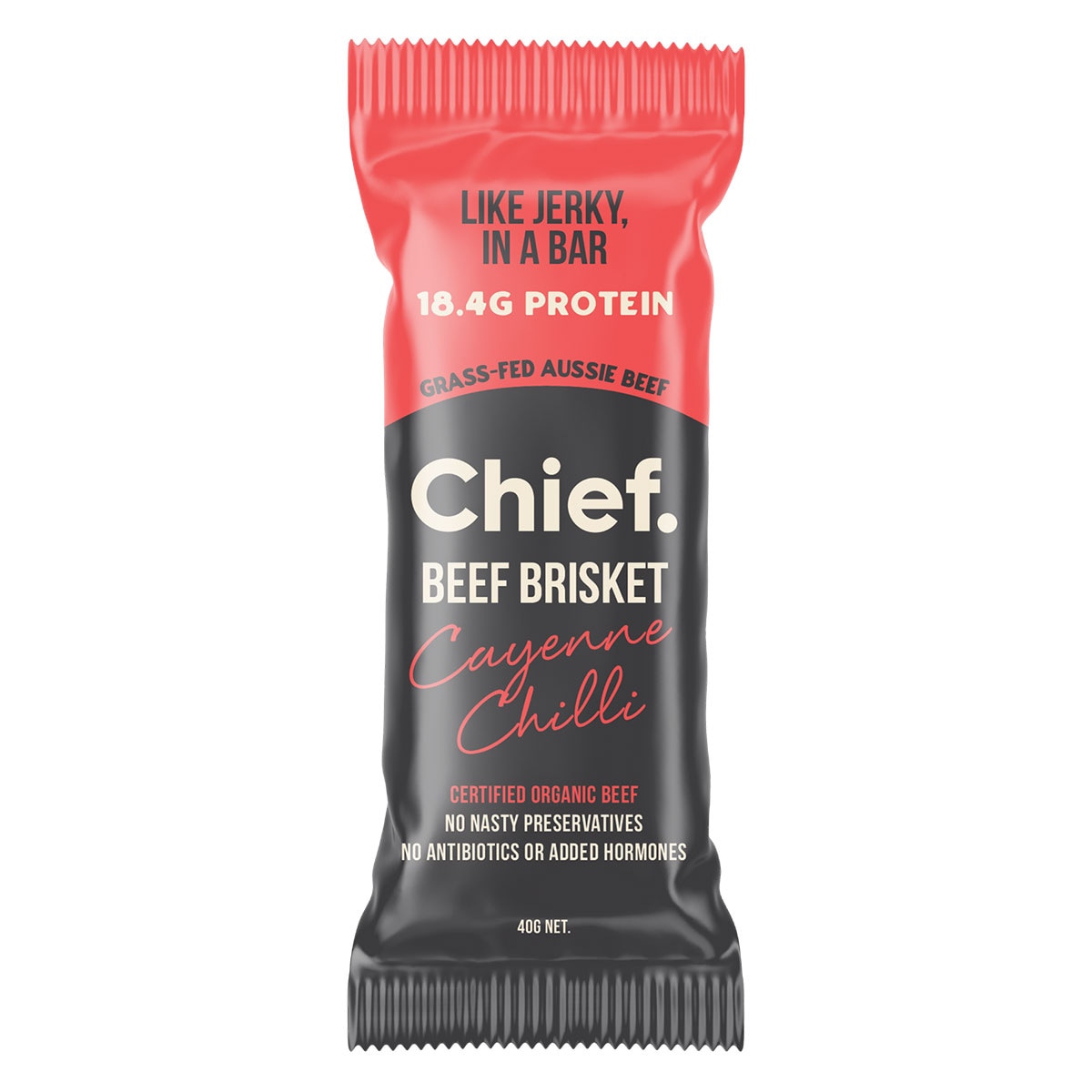 Chief Beef and Chilli Bar 40g