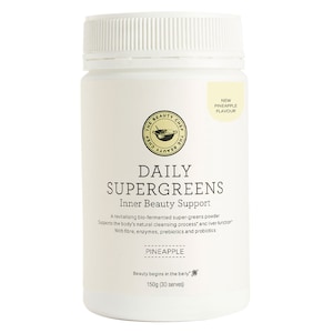 The Beauty Chef Daily Supergreens Inner Beauty Support Pineapple 150g