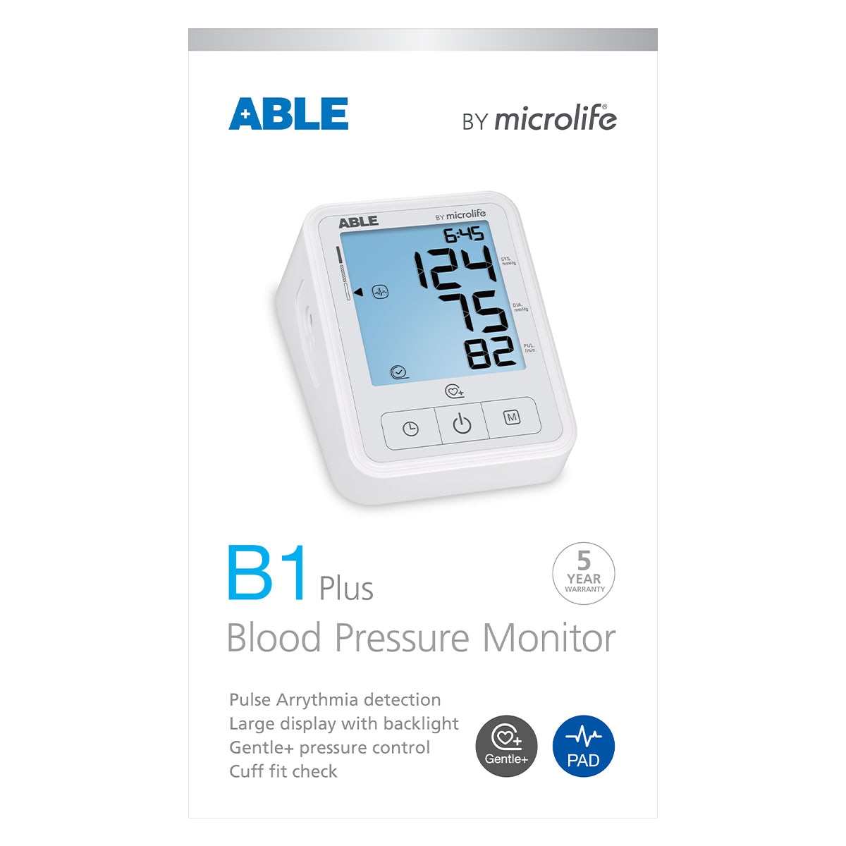 Able B1 Plus Blood Pressure Monitor