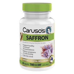 Carusos Saffron 60 Tablets